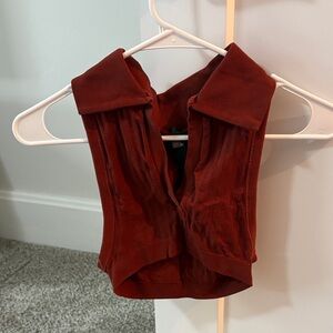 Urban Outfitters Rust Sleeveless Tank Top